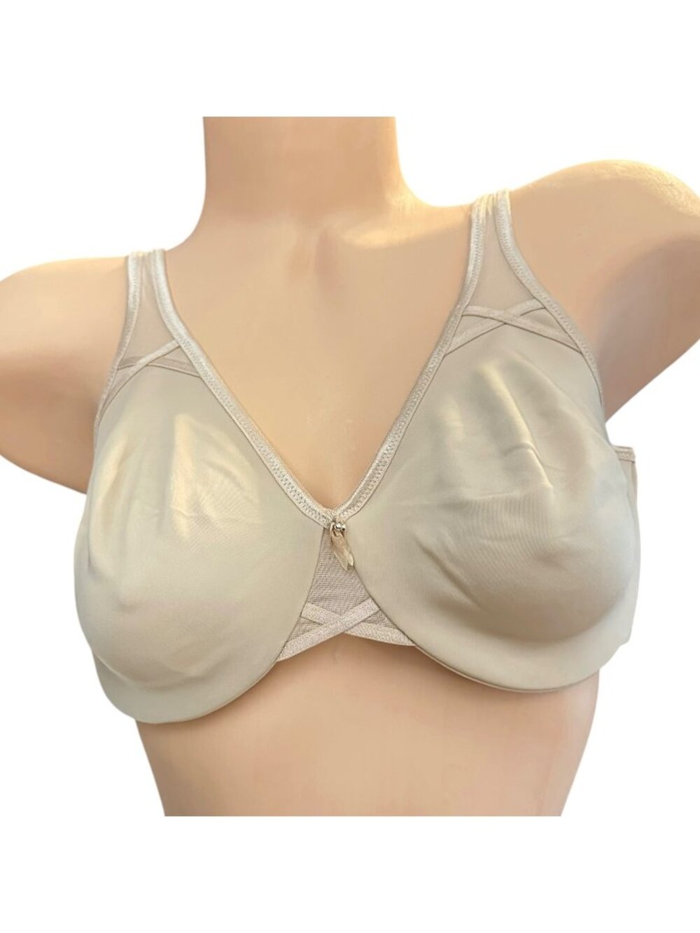 WonderBra Beige Full Coverage Underwire Bra Size 38C